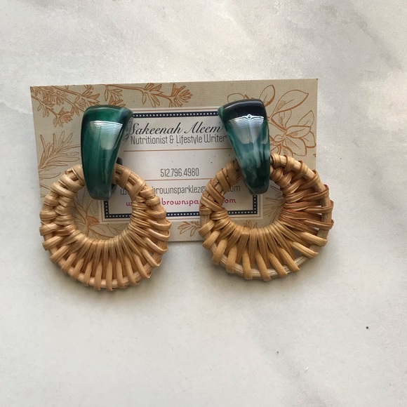 Sand and Stone Earrings - Picture 3 of 3